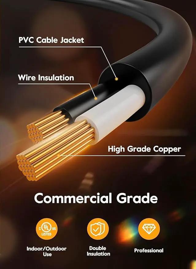 Brightown Outdoor String Lights 35FT with 10+1 Shatterproof Edison Bulbs, Waterproof Hanging Patio Lights Outside for Backyard Deck Garden Party Xmas Decor, 2700K by GreenHaven Gardens