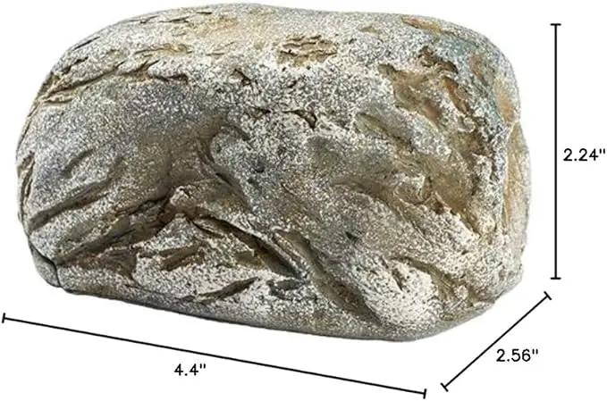 Hide-A-Key Fake Rock Security Safe Storage,Looks and Feels Like a Real Rock Spare Key,Safely Hiking Your Spare Key Outdoor,Yard or Garden Diversion Safes,Outdoor Statue. by GreenHaven Gardens