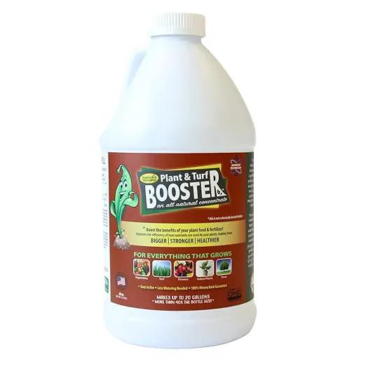 Nature's Wonder Organic Soil Conditioner & Root Booster for Plants - Concentrated Liquid Biostimulant with Fulvic Humic Acid for Plants, Potting Soil, Flowers & Lawns - 60oz by GreenHaven Gardens