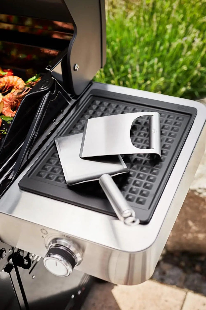 RÖSLE plancha Wide Spatula BBQ Spatula with Rounded Corners for Turning Meat and Vegetables, 18/10 Stainless Steel, Dishwasher Safe by GreenHaven Gardens