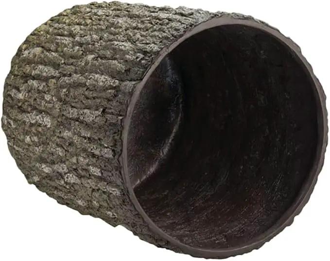 Aquascape Faux Oak Stump Cover for Yard, Landscape, and Garden | 78259 18.5-inches H x 15-inches Dia. by GreenHaven Gardens