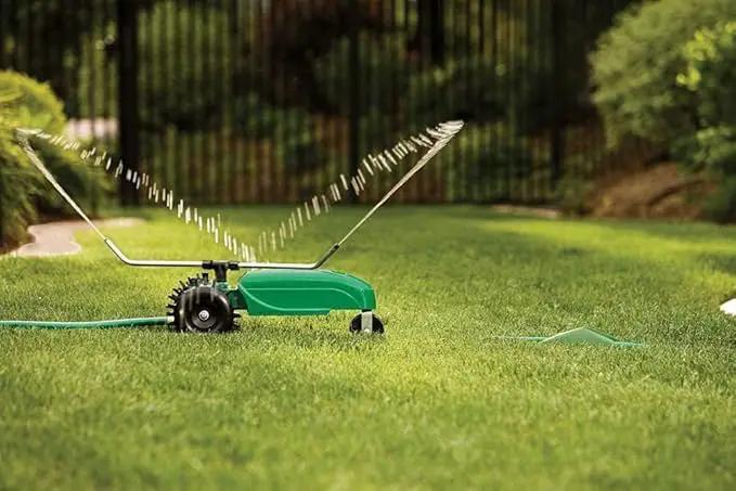 Orbit Traveling Sprinkler, Green (Traveling Sprinkler Arms & Tee Replacement) by GreenHaven Gardens