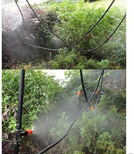 Drip Irrigation kit Plant Watering System Gravity Fed Irrigation Water Drip Setfor Garden Greenhouse Yard Lawn Home or Vacation Use 5M 8/11" Tube 10 Nozzles by GreenHaven Gardens