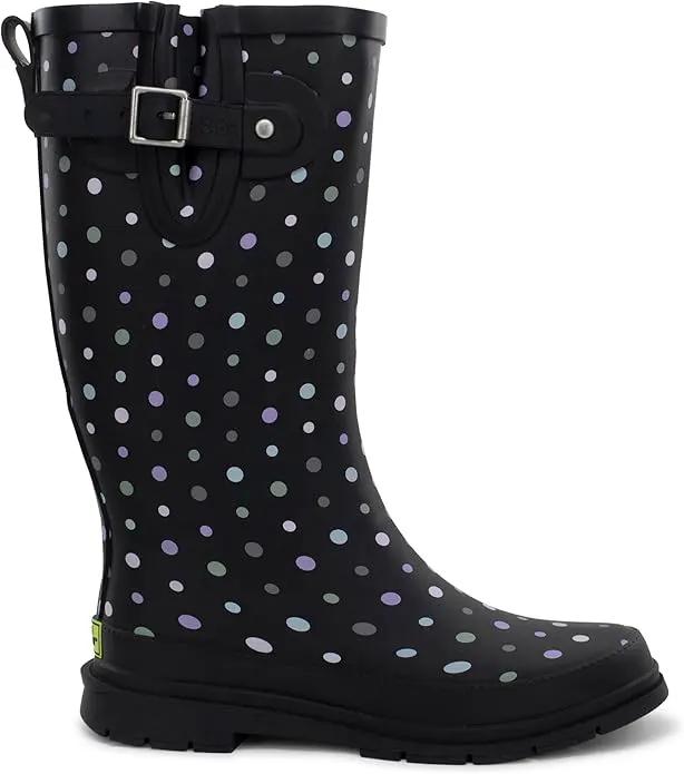 Western Chief Women's Tall Waterproof Rain Boot Outdoor Garden Shoes by GreenHaven Gardens