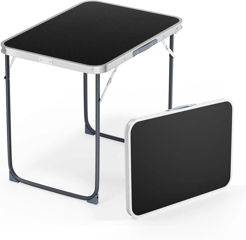 VINGLI 2.3FT Small Camping Table，Portable Camping Table with Carrying Handle, Picnic Table Foldable Table Essentials for Indoor Outdoor by GreenHaven Gardens