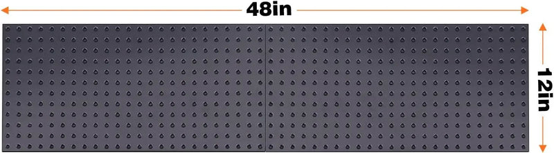 Ultrawall 2 Pcs Metal Pegboard Wall Panels, Peg Boards for Garage Tool Storage by GreenHaven Gardens
