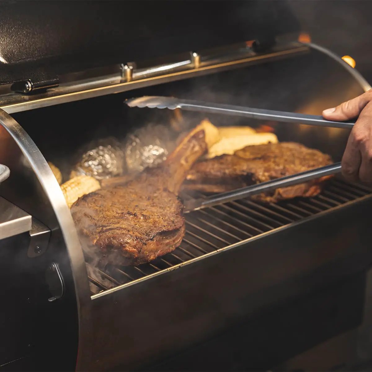 recteq Pellet Grill - Road Warrior 340 + Grilling Basics Bundle, Portable Electric Pellet Smoker Grill, BBQ, Wood Pellets, Sear, Smoke, and More by GreenHaven Gardens