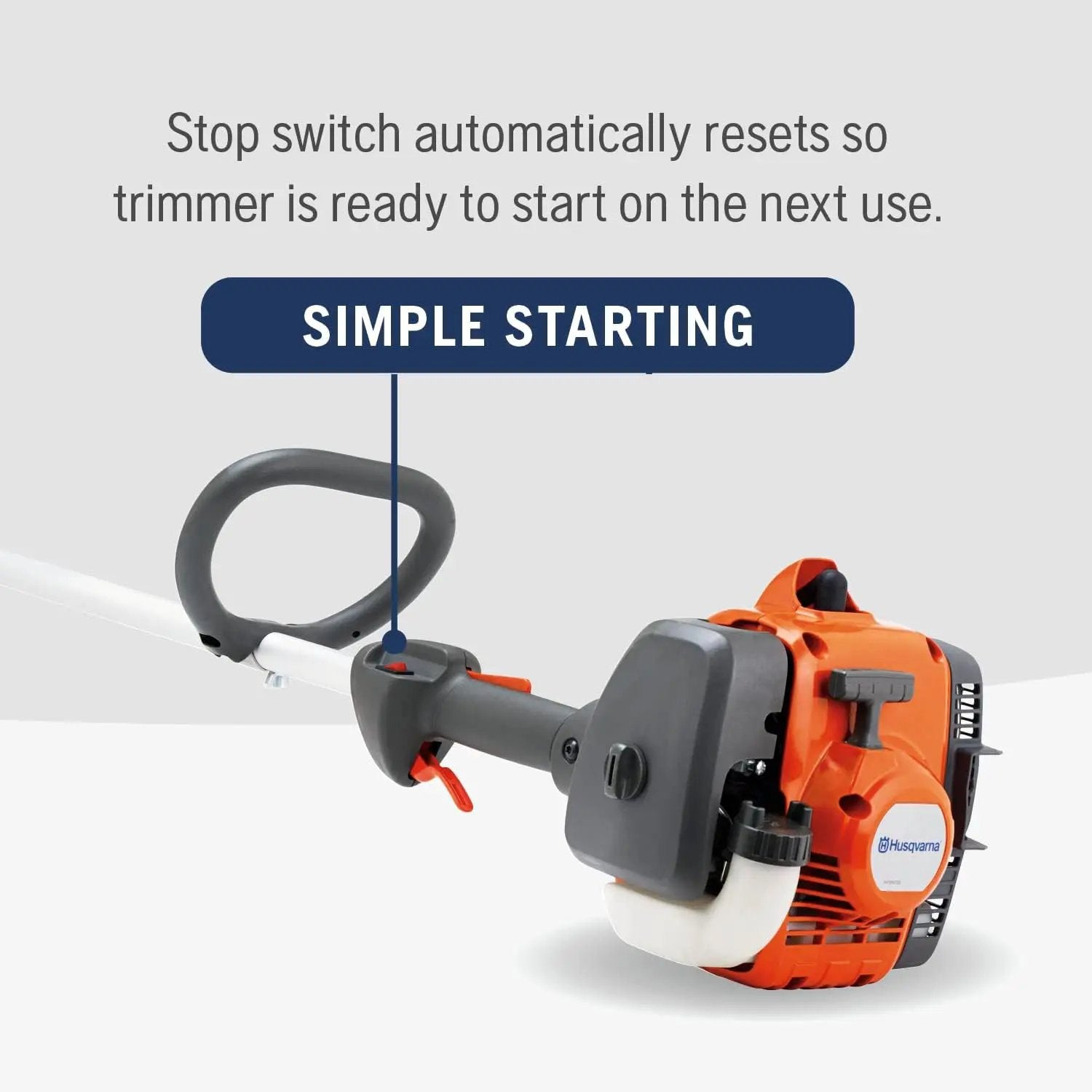 Husqvarna 122C Gas String Trimmer, 22-cc 2-Cycle, 17-inch Curved Shaft Gas String Trimmer with Tap N' Go Trimmer Head, 966712701 by GreenHaven Gardens