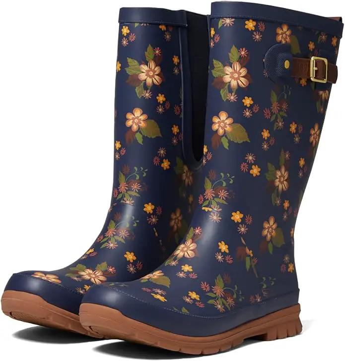Western Chief Women's Tall Waterproof Rain Boot Outdoor Garden Shoes by GreenHaven Gardens