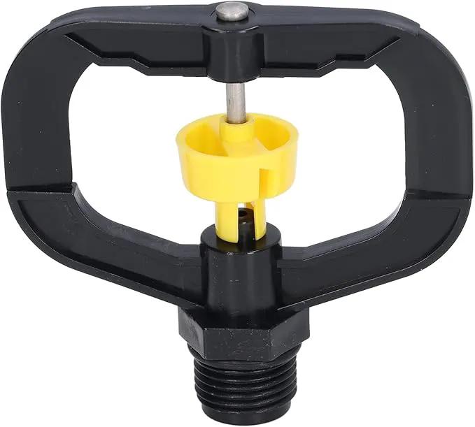 G1/2 Male Thread Rotating Irrigation Sprinkler, 12pcs Misting Spray Nozzle, Plastic Spray Nozzle Misting Nozzle Atomizing Micro Sprinkler for Garden Yard Lawn Watering Sprinkling by GreenHaven Gardens