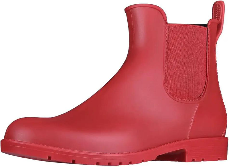 Asgard Women's Ankle Rain Boots Waterproof Chelsea Boots by GreenHaven Gardens
