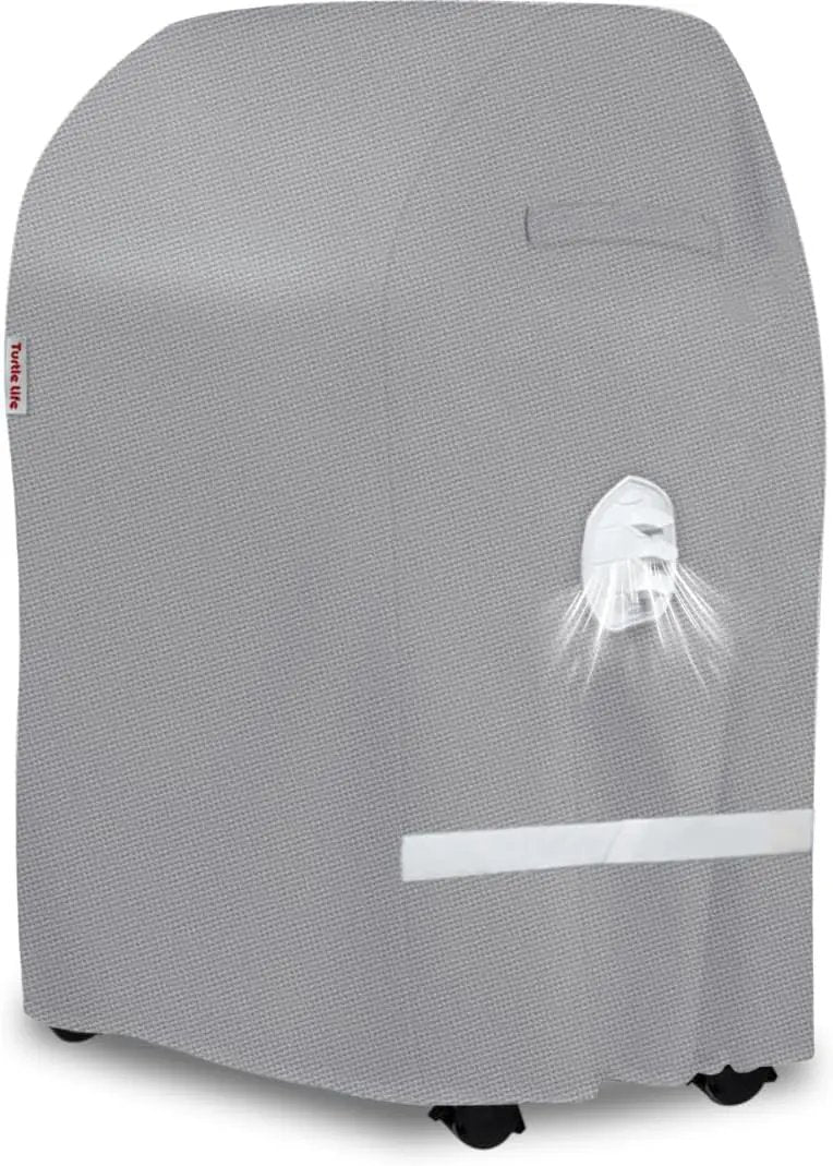 BBQ Grill Cover, 32 Inch Heavy Duty Waterproof 2 Burner Barbecue Gas Grill Covers for Weber Spirit Char-Broil Performance, Gray by GreenHaven Gardens
