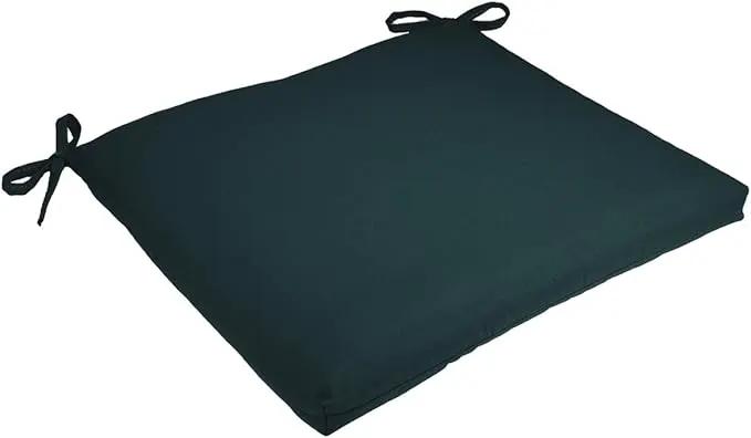 Comfort Classics Set of 4 19W x 17Dx 2H Spun Polyester Outdoor SEAT Cushion in Solid Spruce Inc. by GreenHaven Gardens