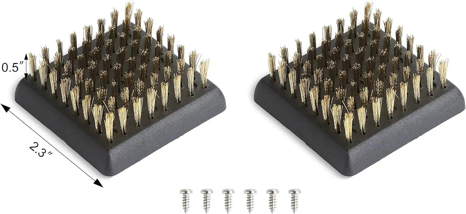 New Star Foodservice 1029963 Replacement Brush Head for BBQ Set 59007, Set of 2 by GreenHaven Gardens