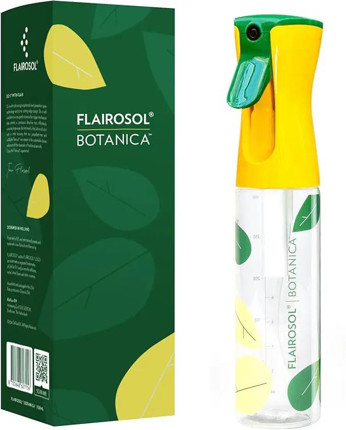 FLAIROSOL BOTANICA Plant Mister Water Spray Bottle, 10.1 oz 300 ML Mist Sprayer for Plants, Continuous Ultra Fine Mister Spray Bottle - Leak Proof - for Flowers, Gardening, Houseplants by GreenHaven Gardens