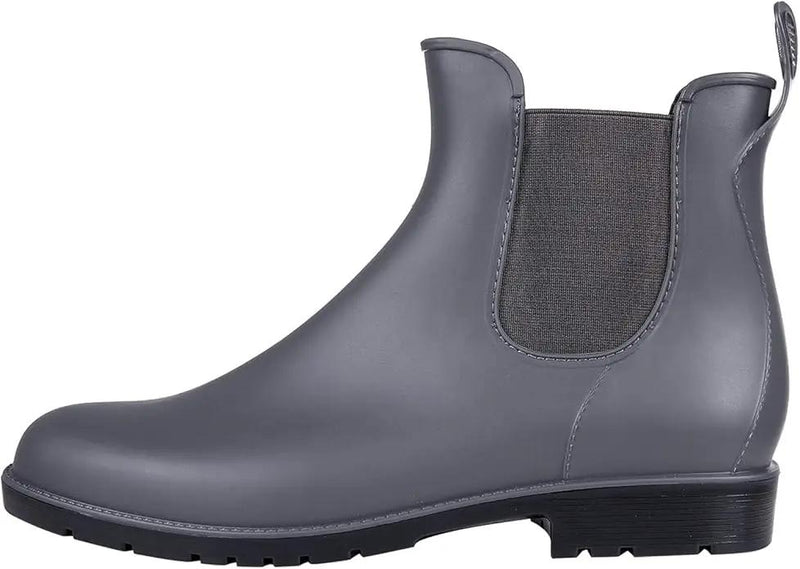 Asgard Women's Ankle Rain Boots Waterproof Chelsea Boots by GreenHaven Gardens