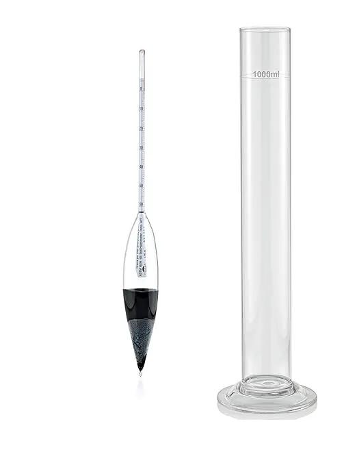 Soil Hydrometer (0.995 to 1.038) by GreenHaven Gardens