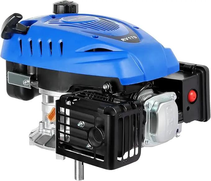 BILT HARD Gas Engine Vertical Shaft, 173cc 4.4 HP 4-Stroke Gas Motor, Replacement Engine for Lawn Mower, EPA & CARB Compliant by GreenHaven Gardens