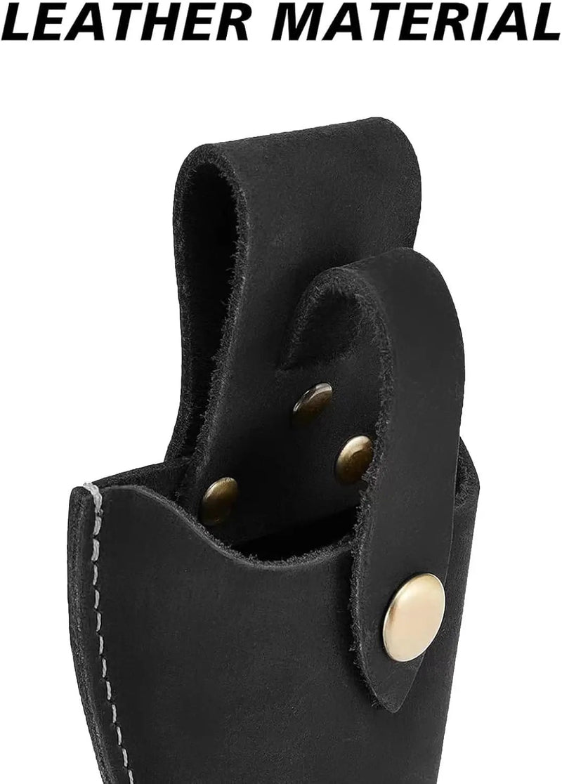 Plier Holder for Belt, Durable Leather Sheath Pouch Holder Gardening Tools Holster Belt Case for Garden Pruning Pliers Shears Scissors or Knife,Tools Gifts for Men Dad Husband Boyfriend by GreenHaven Gardens