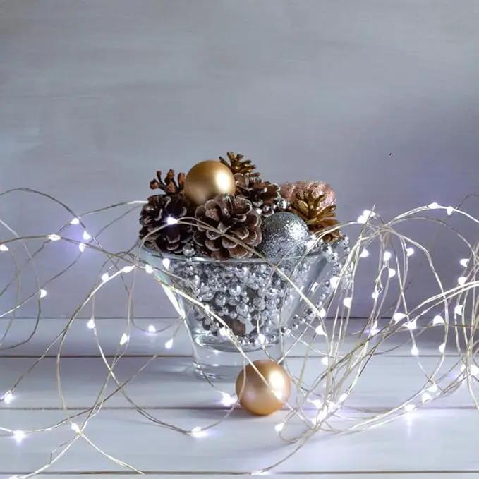 Fairy Lights Plug in,66FT 200 LEDs Waterproof Led String Lights,Twinkle Light with 8 Modes Remote for Outdoor Indoor Christmas Wedding Birthday Garden Party Decorations,Cool White by GreenHaven Gardens