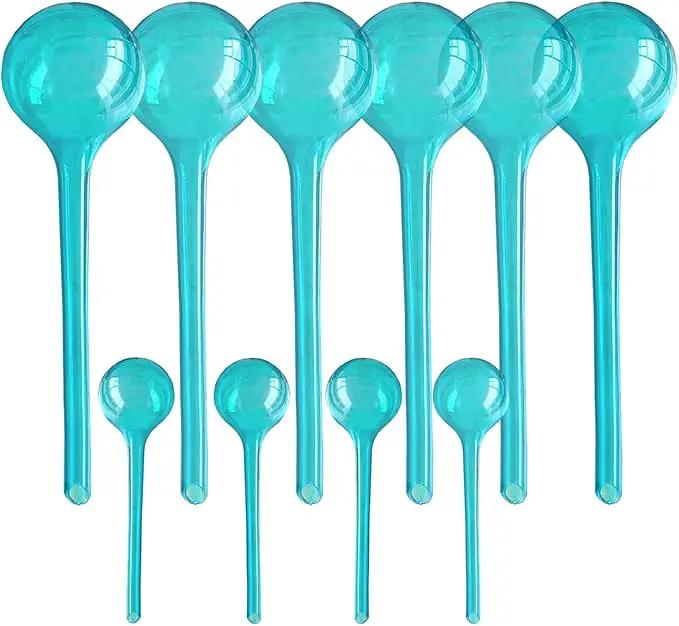 10pcs Plant Self Watering Globe Stakes, Plant Watering Stakes Automatic Plant Watering Bulb System Spikes, Flower Automatic Watering Device, Garden Self Waterer for Indoor Outdoor Plant by GreenHaven Gardens