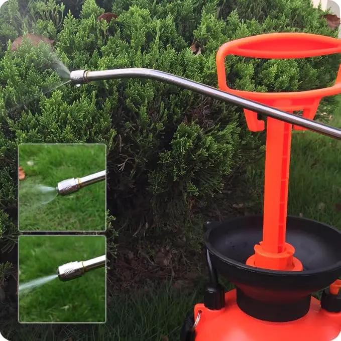 5L Heavy Duty Pressure Sprayer – Stainless Steel Rod & Brass Nozzle – Durable Garden Pump Sprayer for Lawn, Cleaning, Pesticides – Industrial Quality by GreenHaven Gardens