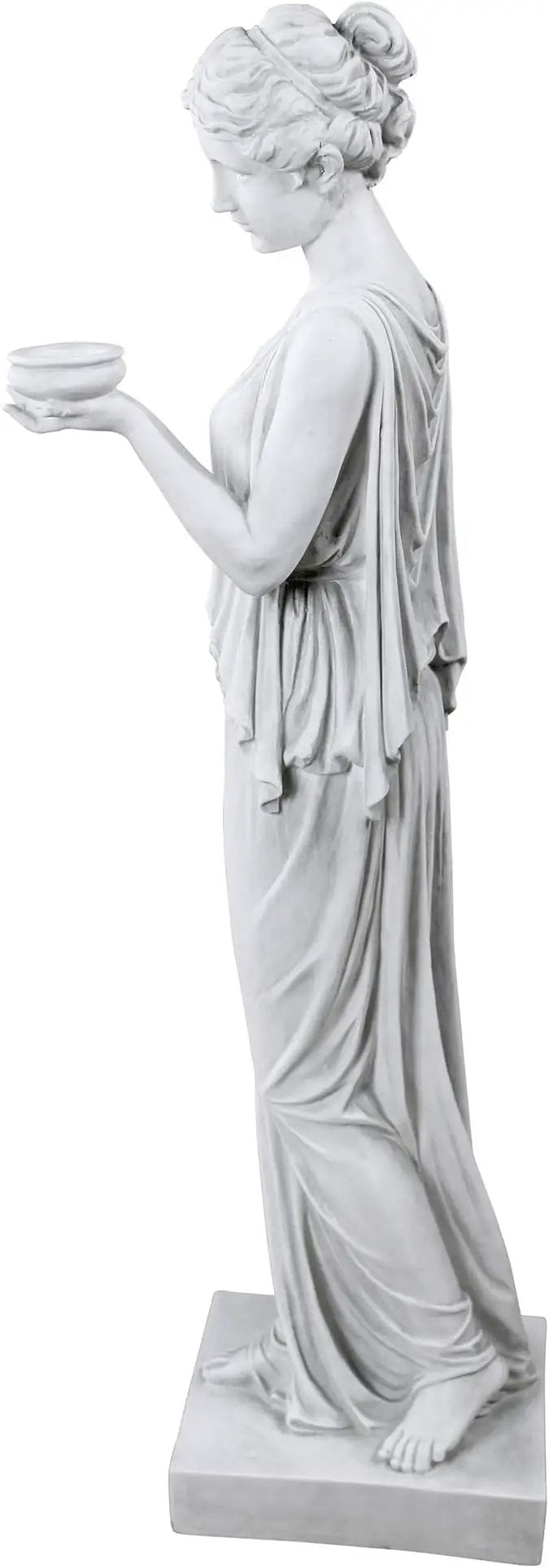 Design Toscano KY71304 Hebe of Youth Garden Statue, Large, Antique Stone by GreenHaven Gardens