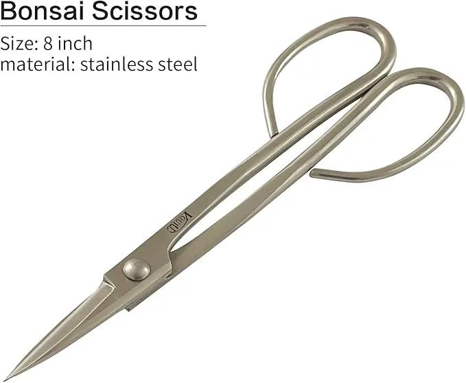 4-Piece Bonsai Tool Set,Concave Cutter,Knob Cutter,Trunk Splitter,Bonsai Scissors by GreenHaven Gardens