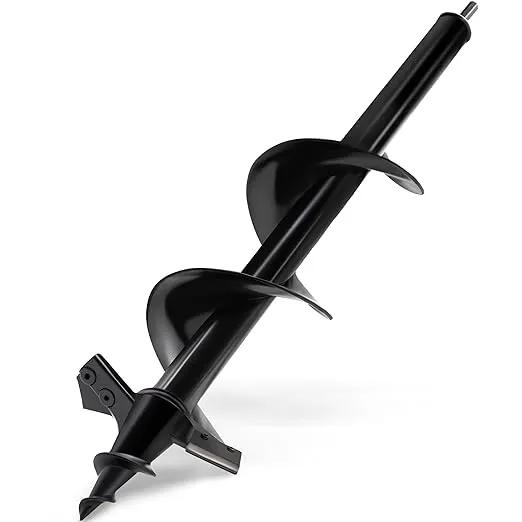 SYITCUN Auger Drill Bit for Planting - 4"X16" Heavy-Duty Post Hole Auger - Auger Post Hole Digger for Fence - 3/8" Hex Drive Drill by GreenHaven Gardens