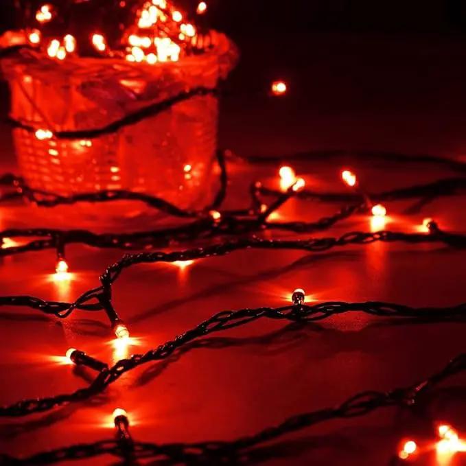 OZS Upgraded 2Pack 164ft 400 LED Christmas String Lights Outdoor Indoor, Extendable Fairy String Lights, Waterproof 8 Modes Green Wire Tree Lights for Holiday Party Christmas Decorations (Red) by GreenHaven Gardens