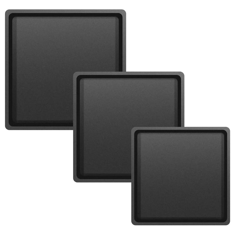 3 Size Square Stepping Stone Mold Internal Diameters 9.3" 12.6" and 14.3" Plastic Stepping Stone Molds for Concrete and Stained Glass for Garden Walk Way by GreenHaven Gardens