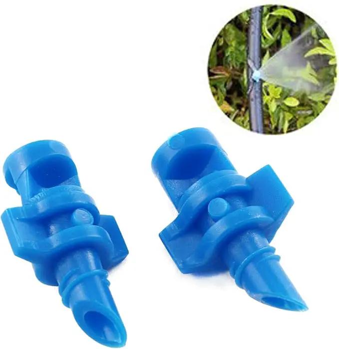 E-outstanding Spray Nozzle 40PCS Micro 90Degree Garden Lawn Water Spray Sprinklers Misting Water Refraction Automizing Sprayer Irrigation System Accessories by GreenHaven Gardens