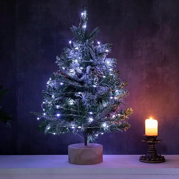 Fairy Lights Plug in,328FT 1000 LEDs Waterproof Led String Lights,Twinkle Light with 8 Modes Remote for Outdoor Indoor Christmas Wedding Birthday Garden Party Decorations,Cool White by GreenHaven Gardens