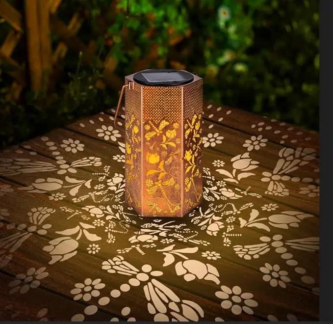 Dragonfly Solar Lanterns Outdoor Waterproof - Birthday Gifts for Women, Men, Mom, Mothers Day Gifts, Solar Lights Outdoor Hanging Garden Decor for Outside, Patio, Outdoor, Yard, Lawn, Balcony by GreenHaven Gardens