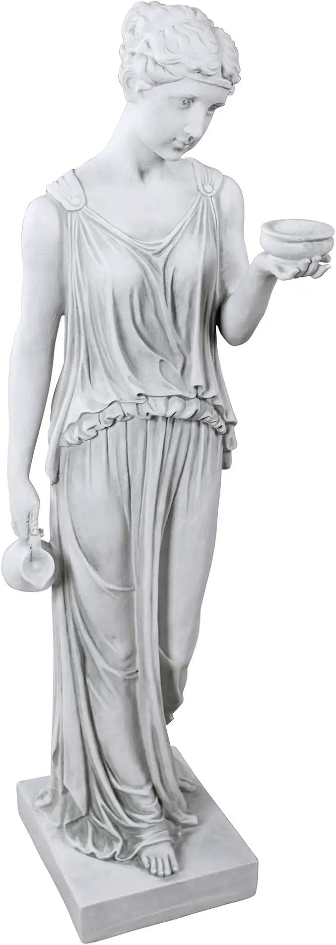Design Toscano KY71304 Hebe of Youth Garden Statue, Large, Antique Stone by GreenHaven Gardens