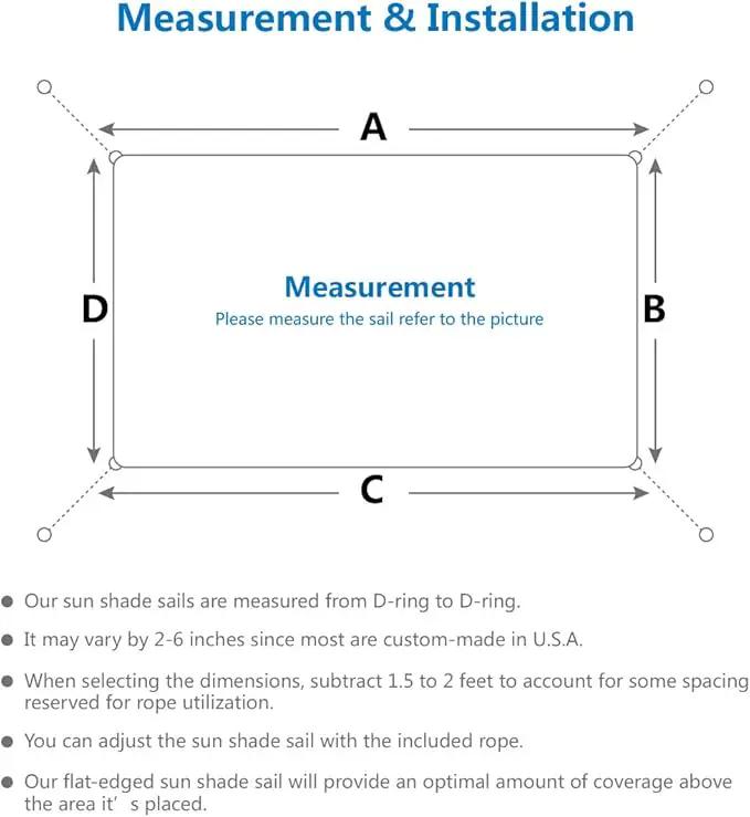 Eden's Decor Straight Flat-Edged Sun Shade Sail Rectangular 9' x 10' Brown UV-Blocking Outdoor Canopy Fabric Cloth Awning for Pergola Patio Garden Backyard Custom Size by GreenHaven Gardens