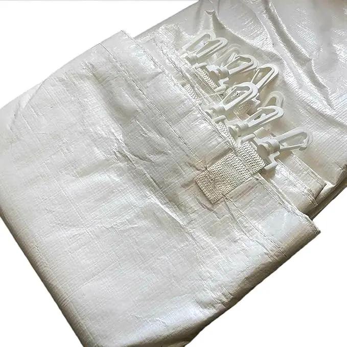 10' x 20' Economy Sidewall Kit for Canopy Tent, Complete Set of (2) White 10' and (2) 20' Side Walls for 7' Foot Height Party Frame and Outdoor Pole Tents, Tent Not Included by GreenHaven Gardens