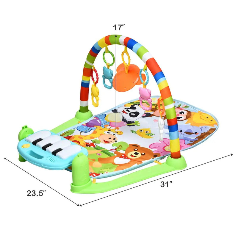 Baby Kick and Play Piano Gym Activity Play Mat by DirectDeals