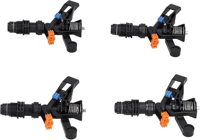 Rocking Arm Sprinklers,10PCS Plastics G 1/2 Male Thread 360° Rotating Sprinklers Watering Sprinkler for Yard Lawn and Grass Irrigation 4.7x4.5in by GreenHaven Gardens