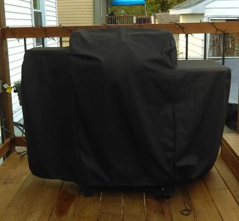 600D Grill Cover Fits for Pit Boss 700FB, 700D, 700S, 700SC Wood Pellet Series Grills, Replace for Pit Boss 73701 Heavy Duty Waterproof Grill Cover, Fade Resistant, 56" x 29" x 38" by GreenHaven Gardens