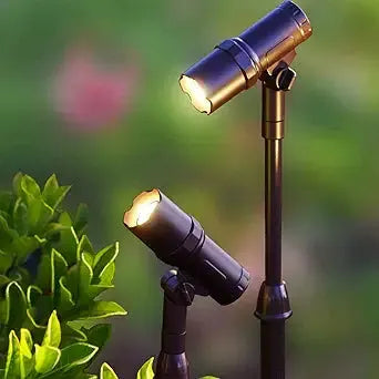 SmartYard Smart Focus 100/65 Lumen Spot Light with Remote Solar Panel, 2-pack by Outdoor Solar Outlet