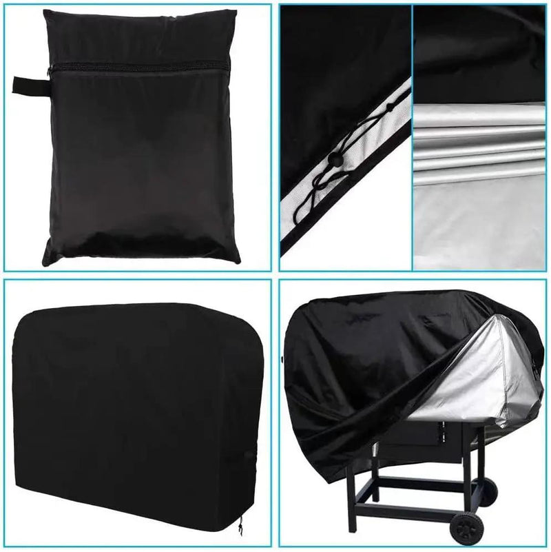 BBQ Grill Cover 32" 36" inch,2 Burner Gas Grill Cover,Outdoor Waterproof Grill Covers,with Adjustable Velcro Strap, Gas Grill Cover Compatible for Weber,Char Broil,Nexgrill Grills,Small Gas BBQ Cover by GreenHaven Gardens