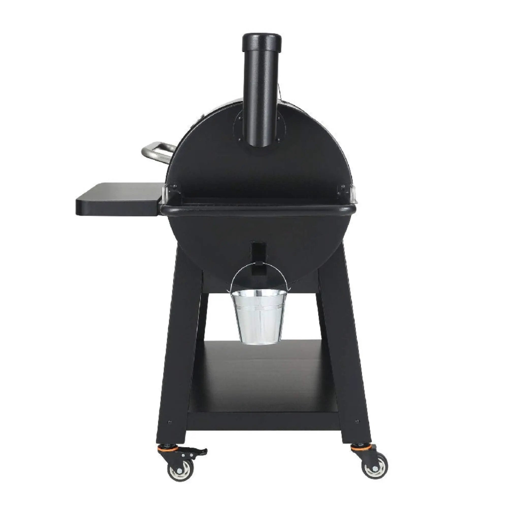 62-Inch Heavy-Duty Portable Wood Pellet BBQ Grill With Cart (SAK91308) by SAKSBY WHOLESALE
