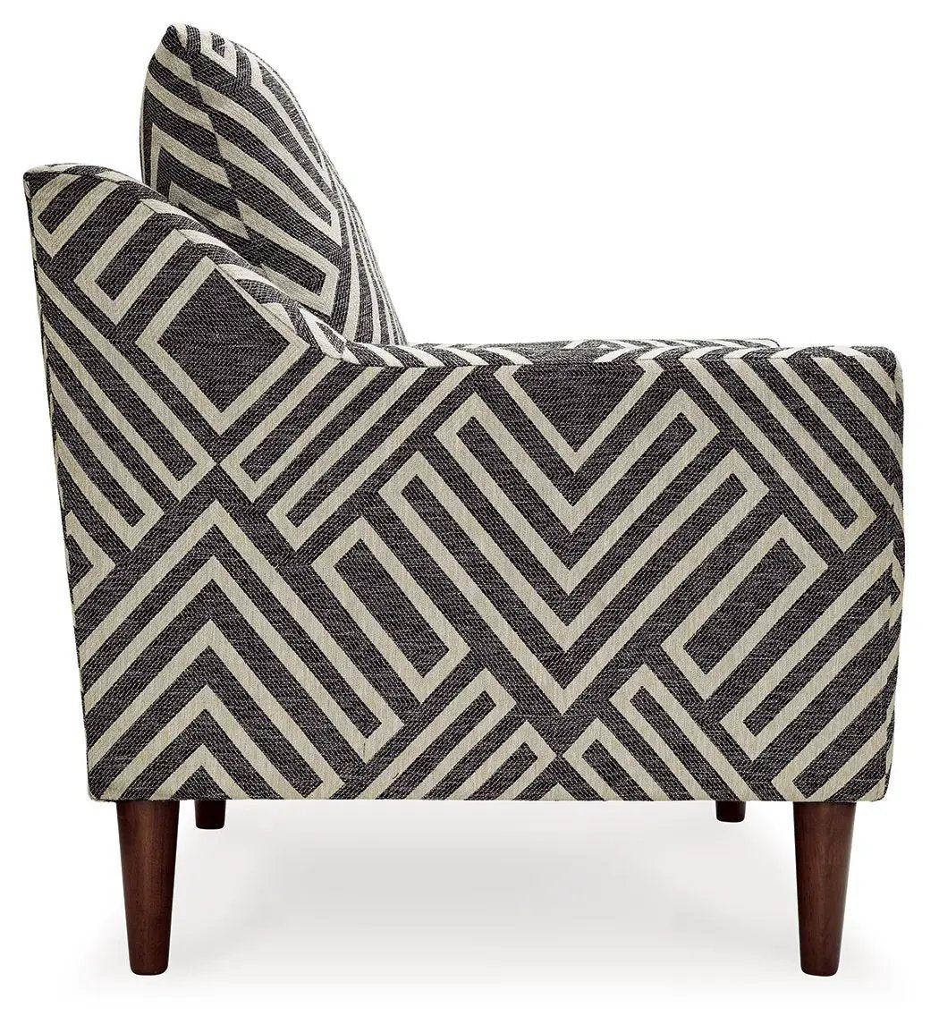 Morrilton Next-Gen Nuvella - Accent Chair - Natural / Charcoal by Unique Piece Furniture
