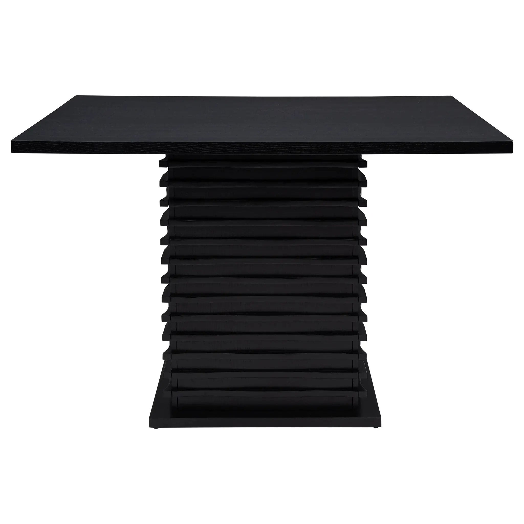 Stanton Square 54-inch Counter Height Dining Table Black by Unique Piece Furniture