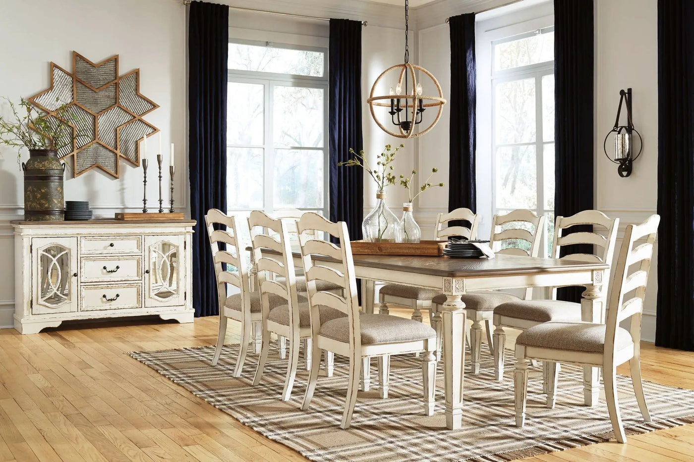 Realyn - Rectangular Dining Table Set by Unique Piece Furniture