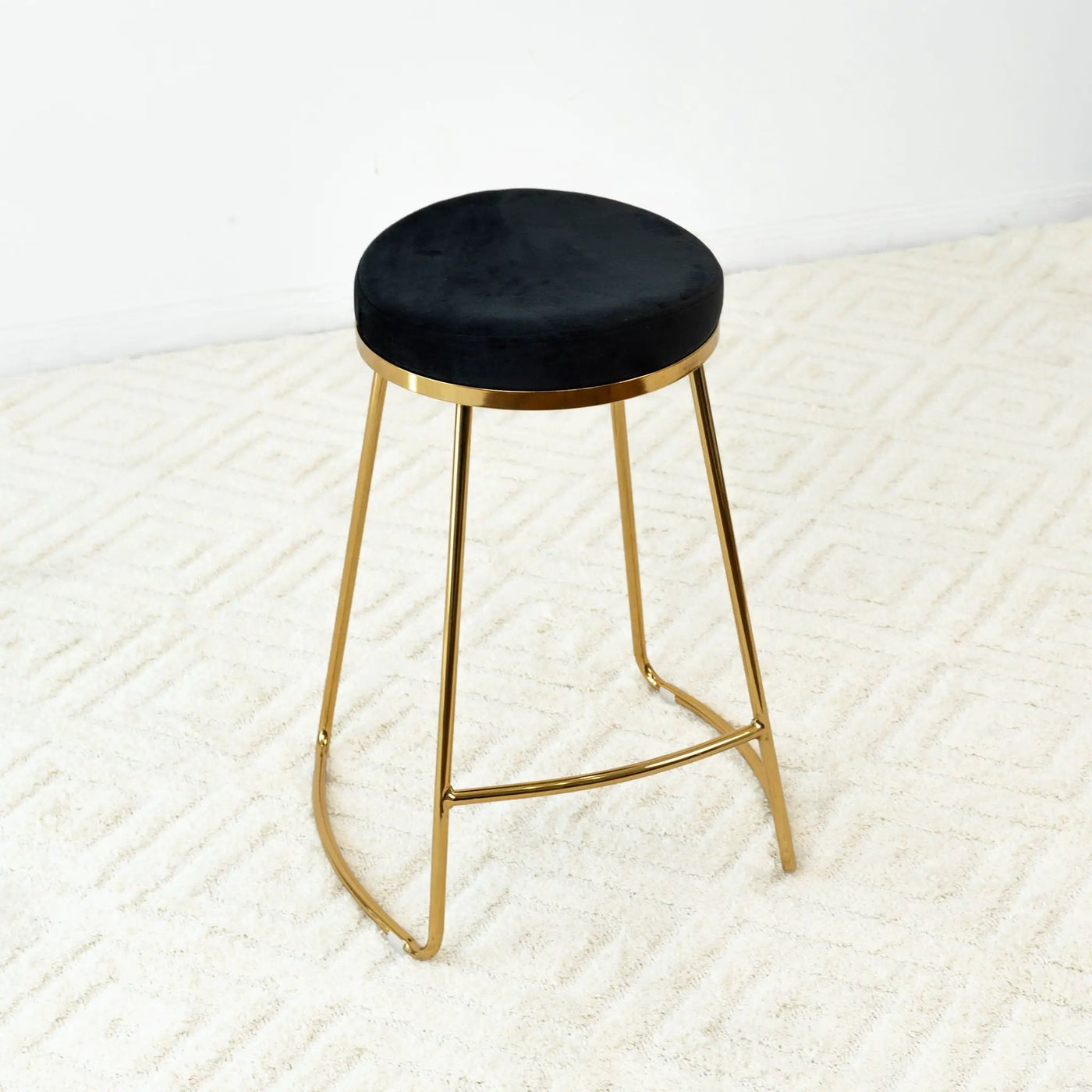 Jane - 26" Mid-Century Modern Luxury Upholstered Stool by Unique Piece Furniture