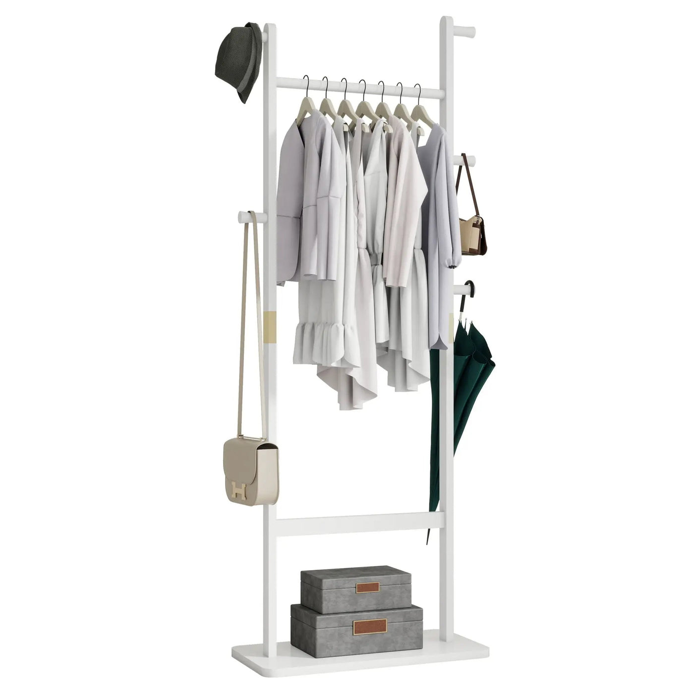 Solid Wood Simple Hat Rack by Unique Piece Furniture