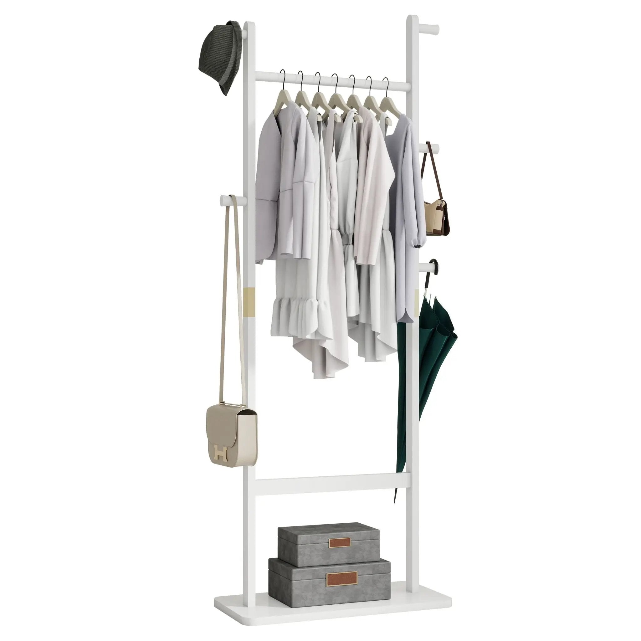 Solid Wood Simple Hat Rack by Unique Piece Furniture
