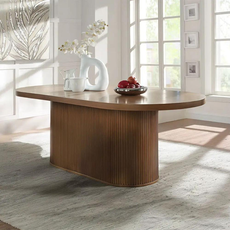 Gamarya - Dining Table - Dark Oak by Unique Piece Furniture